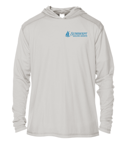 Sunswept Sailing Shirts - Tropical Sailboat Sunset -  UPF 50+ Hoodie - Image 4