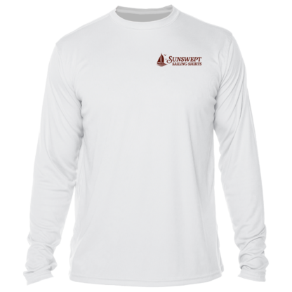 Sunswept Sailing Shirts - Vintage Sailboat Voyage -  UPF 50+ Long Sleeve - Image 2