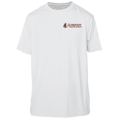 Sunswept Sailing Shirts - Vintage Sailboat Voyage -  UPF 50+ Short Sleeve - Image 2