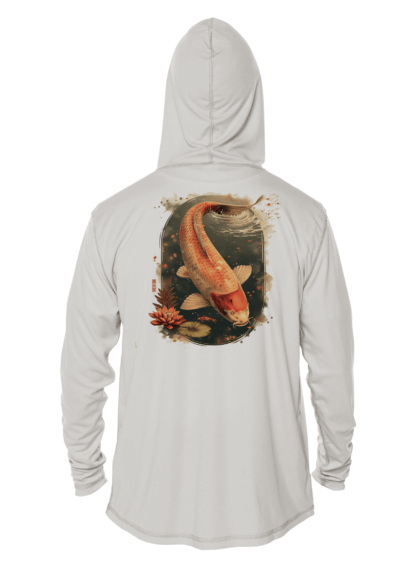 Fishing Shirt Outfitters - Angler's Collection: Koi - UPF 50+ Hoodie - Image 3