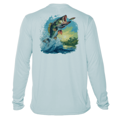 Fishing Shirt Outfitters - Angler's Collection: Large Mouth Bass - UPF 50+ Long Sleeve - Image 7