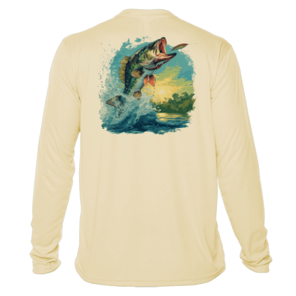 Fishing Shirt Outfitters - Angler's Collection: Large Mouth Bass - UPF 50+ Long Sleeve - Image 5