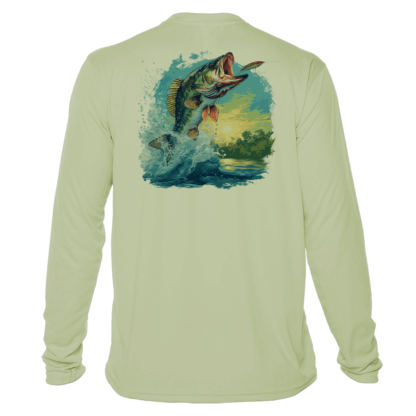 Fishing Shirt Outfitters - Angler's Collection: Large Mouth Bass - UPF 50+ Long Sleeve - Image 11
