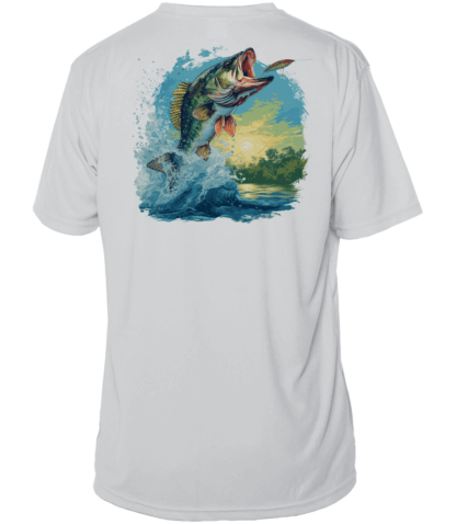Fishing Shirt Outfitters - Angler's Collection: Large Mouth Bass - UPF 50+ Short Sleeve - Image 3
