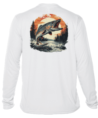 Fishing Shirt Outfitters - Angler's Collection: Muskie - UPF 50+ Long Sleeve