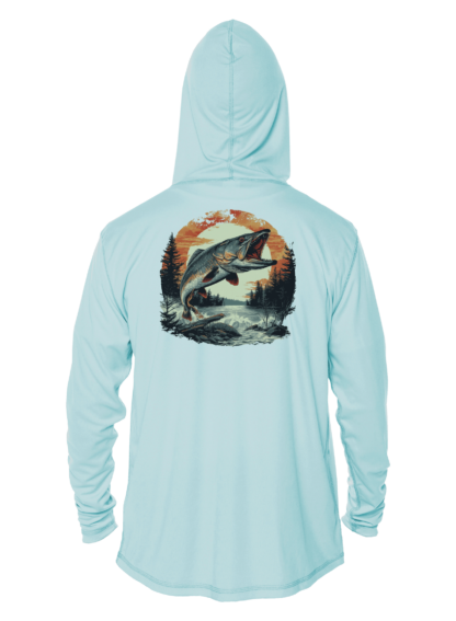 Fishing Shirt Outfitters - Angler's Collection: Muskie - UPF 50+ Hoodie - Image 5