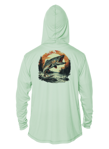 Fishing Shirt Outfitters - Angler's Collection: Muskie - UPF 50+ Hoodie - Image 7
