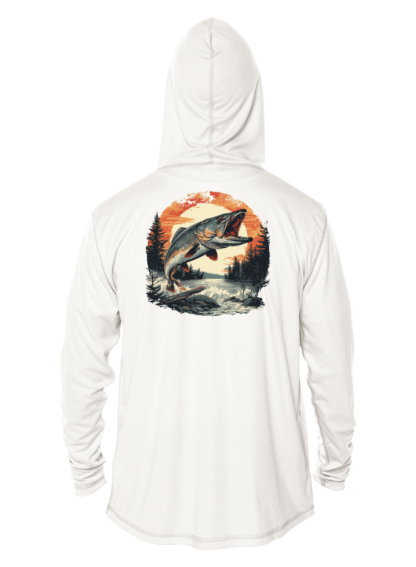 Fishing Shirt Outfitters - Angler's Collection: Muskie - UPF 50+ Hoodie