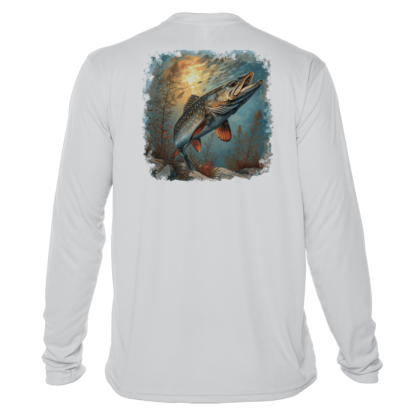 Fishing Shirt Outfitters - Angler's Collection: Northern Pike - UPF 50+ Long Sleeve - Image 3