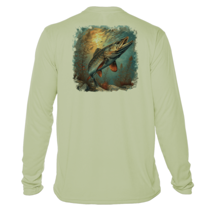 Fishing Shirt Outfitters - Angler's Collection: Northern Pike - UPF 50+ Long Sleeve - Image 11