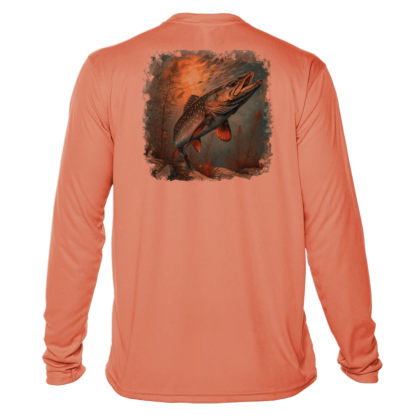 Fishing Shirt Outfitters - Angler's Collection: Northern Pike - UPF 50+ Long Sleeve - Image 13