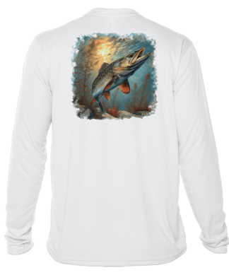 Fishing Shirt Outfitters - Angler's Collection: Northern Pike - UPF 50+ Long Sleeve