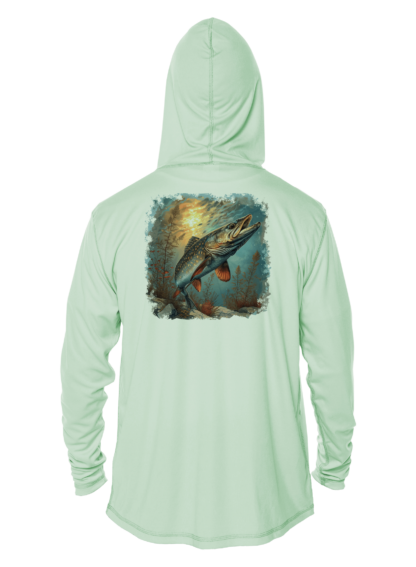 Fishing Shirt Outfitters - Angler's Collection: Northern Pike - UPF 50+ Hoodie - Image 7