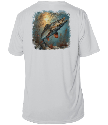Fishing Shirt Outfitters - Angler's Collection: Northern Pike - UPF 50+ Short Sleeve - Image 3
