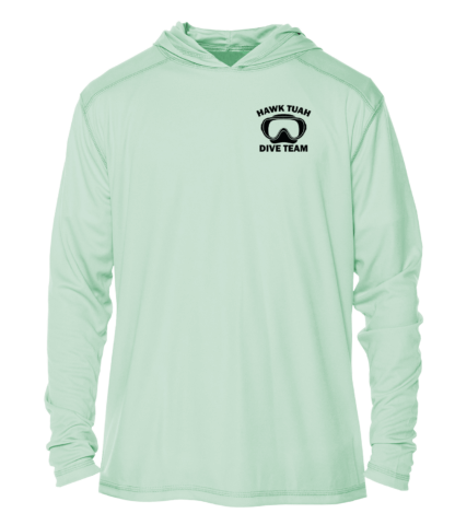 Key West Sun Shirts - Hawk Tuah Dive Team - UPF 50+ Hoodie - Image 6