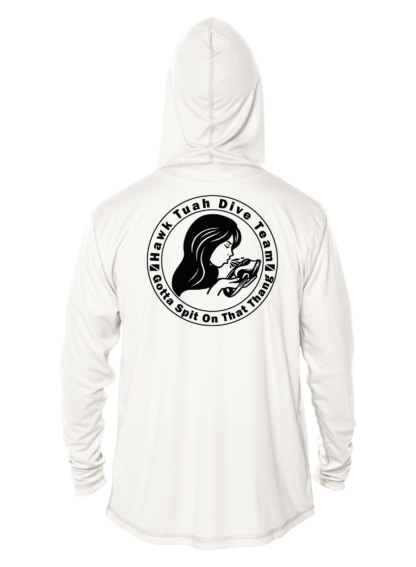 Key West Sun Shirts - Hawk Tuah Dive Team - UPF 50+ Hoodie - Image 7