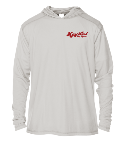 Key West Sun Shirts - Dominos in Key West - UPF 50+ Hoodie - Image 6