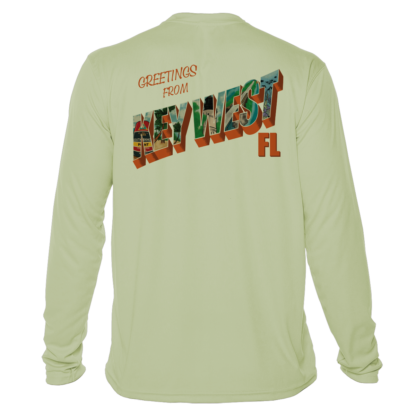 Key West Sun Shirts - Post Card From Key West -  UPF 50+ Long Sleeve - Image 11