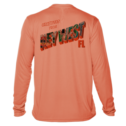 Key West Sun Shirts - Post Card From Key West -  UPF 50+ Long Sleeve - Image 13