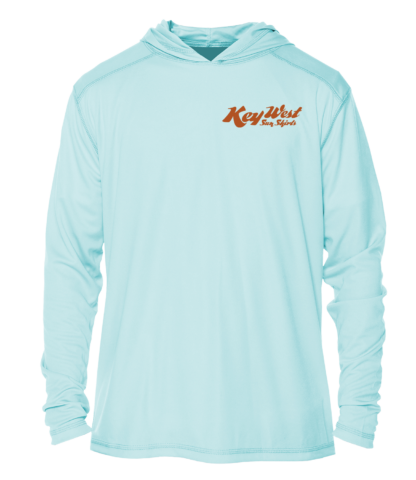 Key West Sun Shirts - Post Card From Key West -  UPF 50+ Hoodie - Image 4