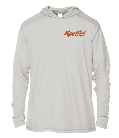 Key West Sun Shirts - Post Card From Key West -  UPF 50+ Hoodie - Image 6