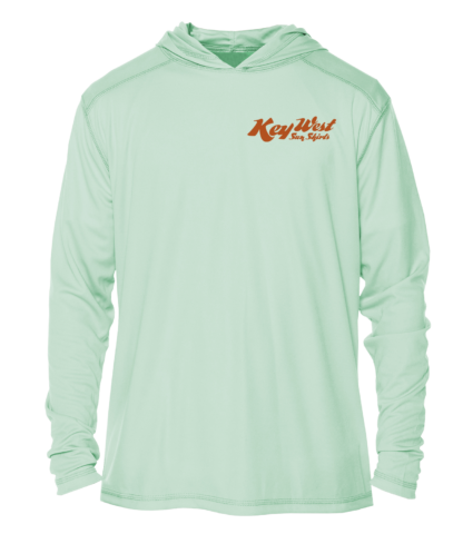 Key West Sun Shirts - Post Card From Key West -  UPF 50+ Hoodie - Image 8