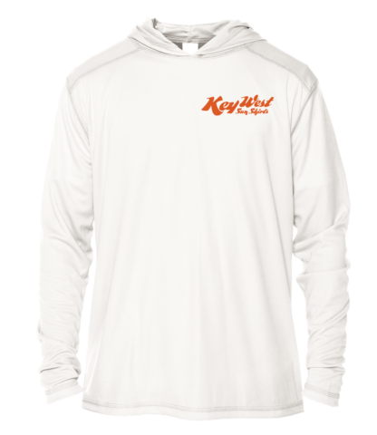 Key West Sun Shirts - Post Card From Key West -  UPF 50+ Hoodie - Image 2