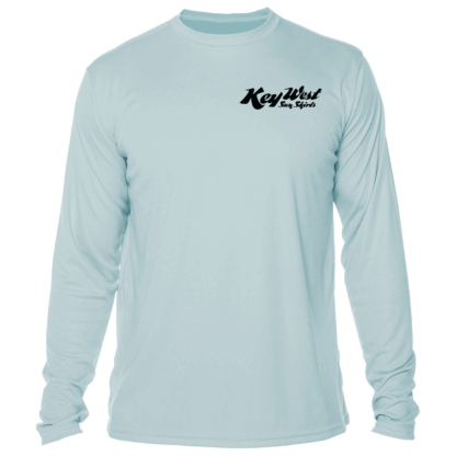 Key West Sun Shirts - Paradise Found with Seaplane - UPF 50+ Long Sleeve - Image 10