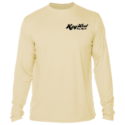 Key West Sun Shirts - Paradise Found with Seaplane - UPF 50+ Long Sleeve - Image 4