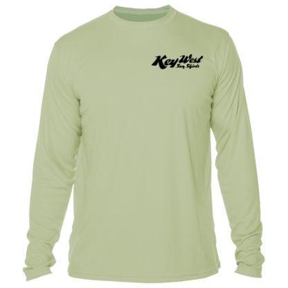Key West Sun Shirts - Paradise Found with Seaplane - UPF 50+ Long Sleeve - Image 12