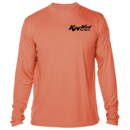 Key West Sun Shirts - Paradise Found with Seaplane - UPF 50+ Long Sleeve - Image 14
