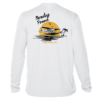 Key West Sun Shirts - Paradise Found with Seaplane - UPF 50+ Long Sleeve - Image 5
