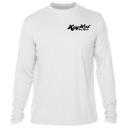 Key West Sun Shirts - Paradise Found with Seaplane - UPF 50+ Long Sleeve - Image 6