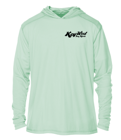 Key West Sun Shirts - Paradise Found with Seaplane - UPF 50+ Hoodie - Image 6
