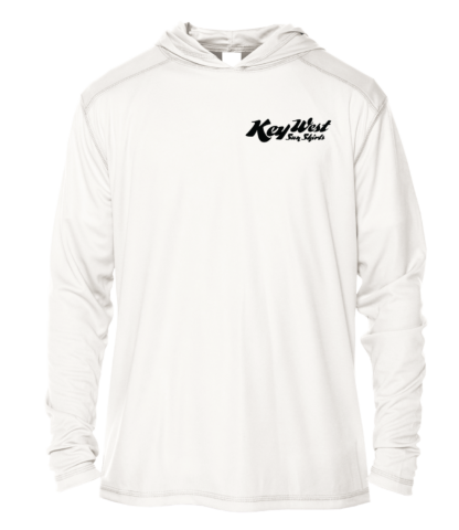 Key West Sun Shirts - Paradise Found with Seaplane - UPF 50+ Hoodie - Image 8