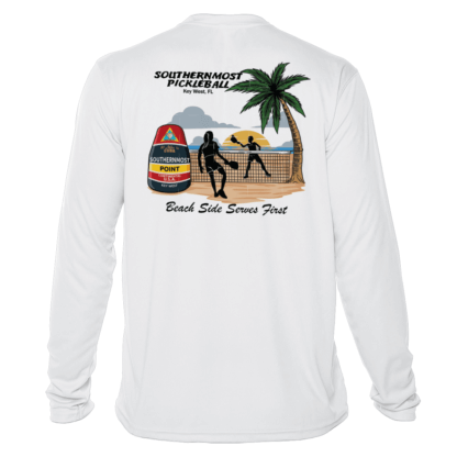 Southernmost Pickelball - Southernmost Bouy - UPF 50+ Long Sleeve - Image 3