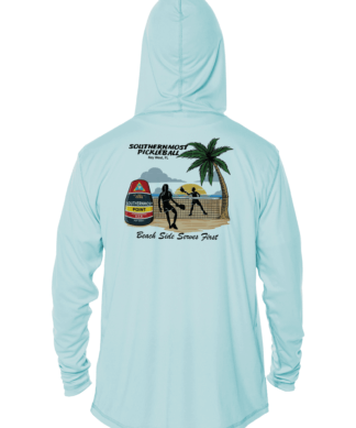 Southernmost Pickelball - Southernmost Bouy - UPF 50+ Hoodie
