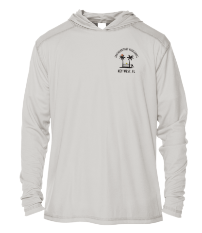 Southernmost Pickelball - Southernmost Bouy - UPF 50+ Hoodie - Image 4