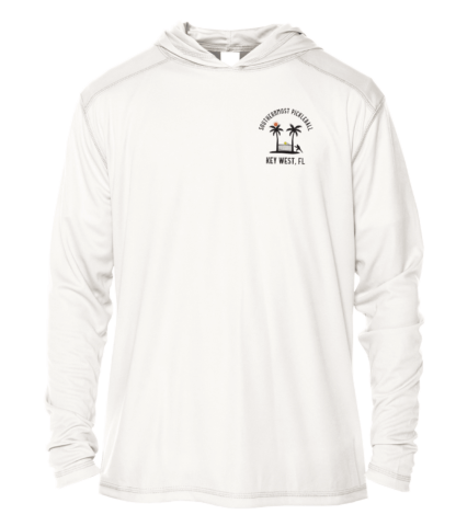 Southernmost Pickelball - Southernmost Bouy - UPF 50+ Hoodie - Image 8