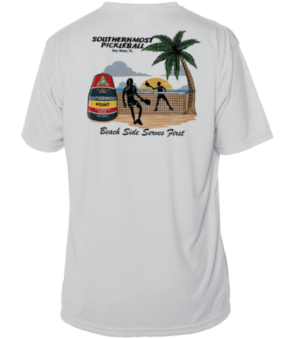 Southernmost Pickelball - Southernmost Bouy - UPF 50+ Short Sleeve - Image 3