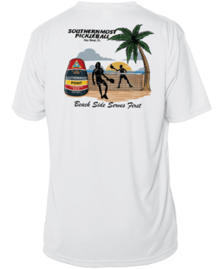 Southernmost Pickelball - Southernmost Bouy - UPF 50+ Short Sleeve