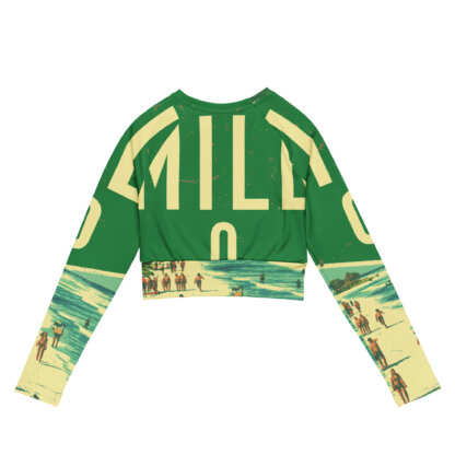 Key West Sun Shirts – Mile Zero – UPF 50+ Recycled Long-Sleeve Crop Top