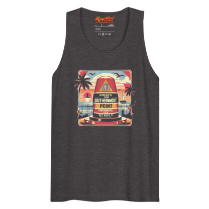 Key West Sun Shirts – Southernmost Point Bouy – Men’s premium tank top - Image 10