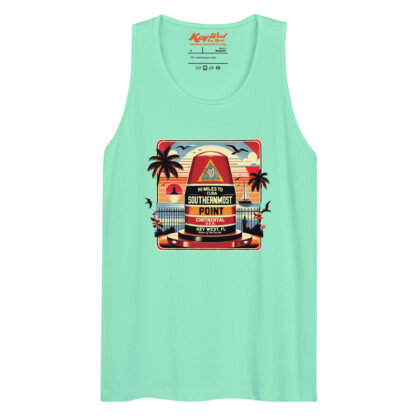 Key West Sun Shirts – Southernmost Point Bouy – Men’s premium tank top - Image 24