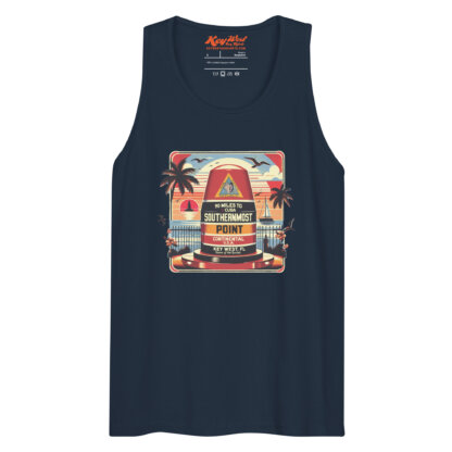 Key West Sun Shirts – Southernmost Point Bouy – Men’s premium tank top - Image 8