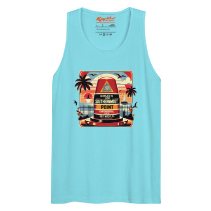 Key West Sun Shirts – Southernmost Point Bouy – Men’s premium tank top - Image 22