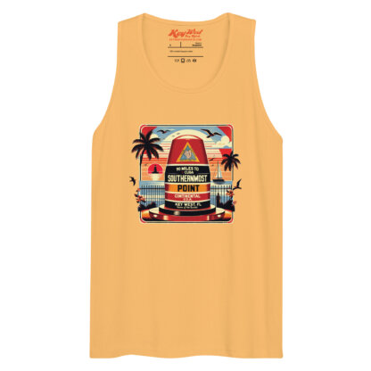 Key West Sun Shirts – Southernmost Point Bouy – Men’s premium tank top - Image 20