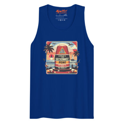 Key West Sun Shirts – Southernmost Point Bouy – Men’s premium tank top - Image 4