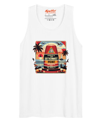 Key West Sun Shirts – Southernmost Point Bouy – Men’s premium tank top