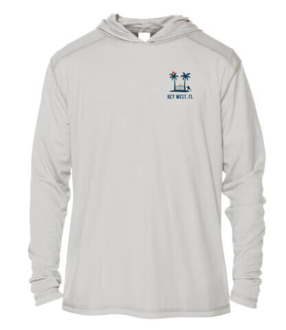 Southernmost Pickelball - Classic Logo - UPF 50+ Hoodie - Image 5